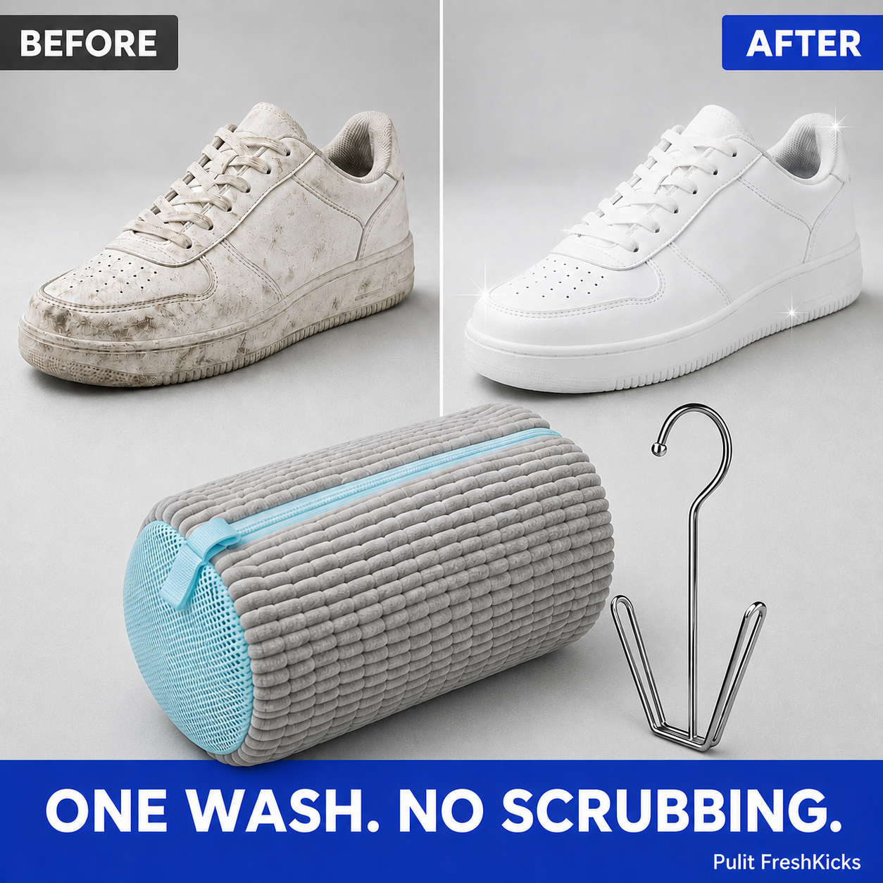 Pulit™ FreshKicks - Shoe Cleaning Bag