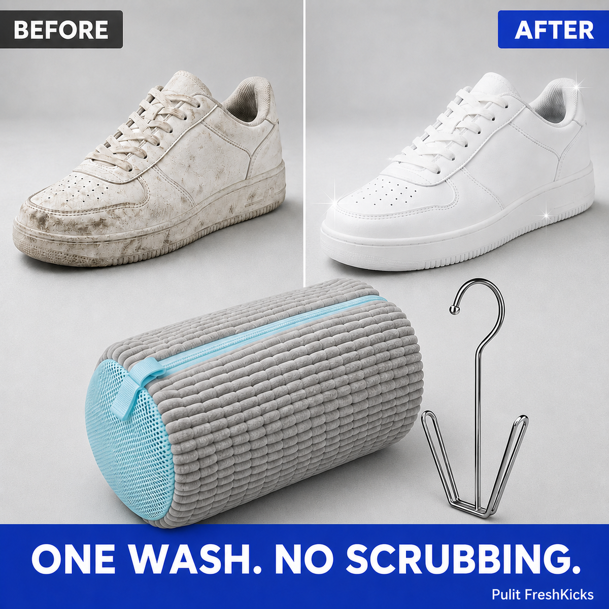 Pulit™ FreshKicks - Shoe Cleaning Bag