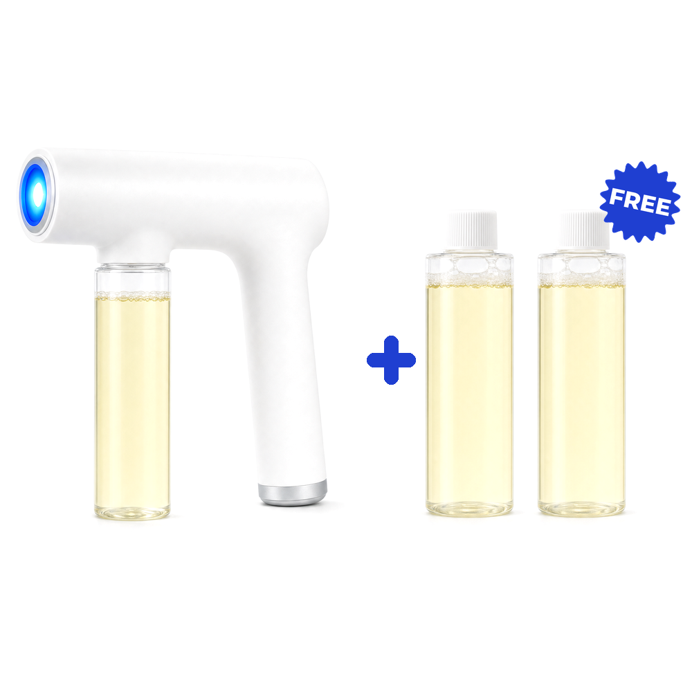 1 FreshMist device plus 2 extra refills, 1 free